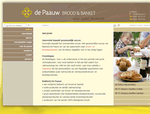Tablet Screenshot of depaauw.nl